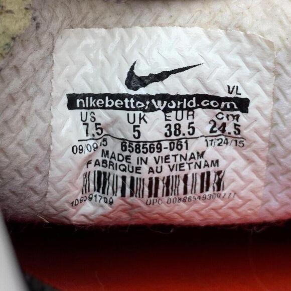 Nike Magista Orden FG Womens Soccer Cleats 658569-061 Blk/Bright Crimson Sz 7.5 - Picture 8 of 8